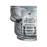 Set of 6 Skull Shot Glasses – 1.75 oz Glass Novelty Drinkware for Halloween Parties, Cocktail Bars & Home Decor