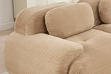 MIA 117'' 3-Seater Sofa with 1 Ottoman