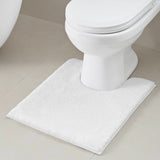 Quick-Dry Bathroom Rugs, White