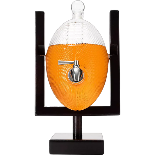 Football Decanter for Whiskey, Wine, Water & Other Liquids - 1400ml