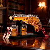 Whiskey Decanter Set 7.7 Oz with Two 1.6 Oz