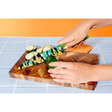 8 inch Chef Knife with Printed Blade-Green