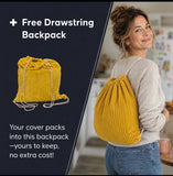 Bean Bag - Queen - Plush Corduroy