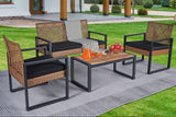 ARVEN Outdoor 4-Piece Patio Furniture Set