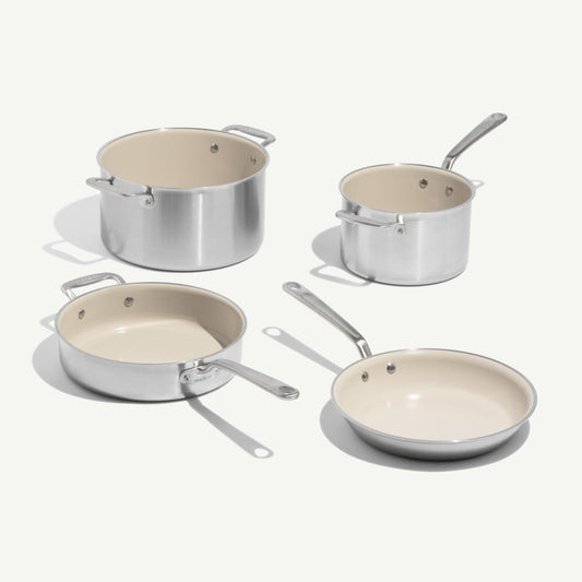 MADE IN CeramiClad® 2.0 Non Stick Cookware Set