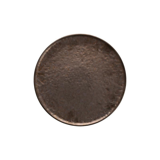 Nivo Metallic Flat Coupe Dinner Plate 10.25"