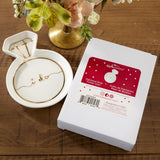 White Diamond Ring Trinket Dish