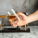 Baseball Bat Whiskey & Wine Decanter 4 Baseball Glasses (Standard Base)