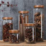 Glass Kitchen Storage Jar Food Container