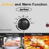 14-Quart Electric Roaster Oven with Self-Basting Lid
