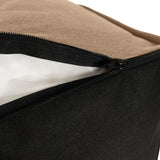 Qivuit Camel Square Pouf