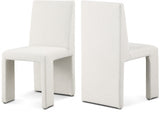 Benson Dining Chair Set of 2 – Elegant Art Deco Design with Plush Upholstery for Dining Rooms