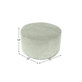 Komodo Sage Short Pouf