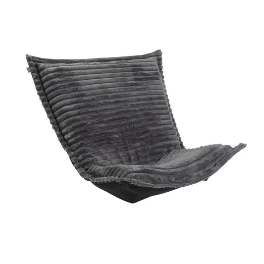 Puff Chair Cover Shar Pei Charcoal/Black -Cover Only