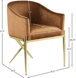 Xavier Velvet Upholstered Dining Chair