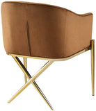 Xavier Velvet Upholstered Dining Chair