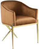 Xavier Velvet Upholstered Dining Chair