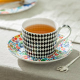 Gracie Mad Hatter 7oz Bone China Cup & Saucer