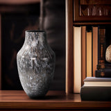 Zynsky Art Glass in Deep Mocha Brown- Tall