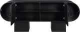 Harlow Sideboard/Buffet - Elegant Art Deco Design with Rich Finish, Perfect for Modern Interiors