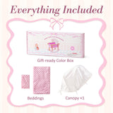 ROBUD Ballet Series - Wooden Doll Rocking Cradle