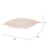 Puff Ottoman Cover Seascape Sand -Cover Only