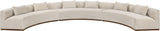 Avanti - Chenille Fabric Upholstered 3 Piece Modular Sectional