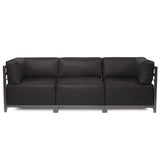 Axis 3pc Sectional Atlantis Black Titanium Frame