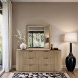 Astrid - Solid Wood And Oak Veneer Dresser