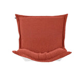 Patio Scroll Puff Chair Cover & Cushion- Alicante Coral