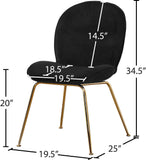 Paris Velvet Dining Chair Set – Luxurious Modern Seating with Sleek Upholstery & Comfortable Design