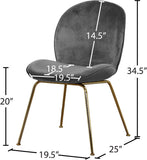 Paris Velvet Dining Chair Set – Luxurious Modern Seating with Sleek Upholstery & Comfortable Design