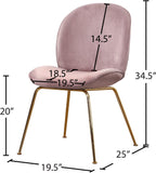 Paris Velvet Dining Chair Set – Luxurious Modern Seating with Sleek Upholstery & Comfortable Design