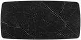 Niya Dining Table – Elegant Marble-Look Sintered Stone Top with Brushed Gold Curved Base Design