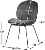 Paris Velvet Dining Chair Set – Luxurious Modern Seating with Sleek Upholstery & Comfortable Design