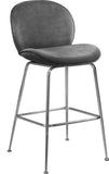 Paris Velvet Contemporary Counter Height Stool Set - Stylish, Comfortable, and Luxe Design for Your Home