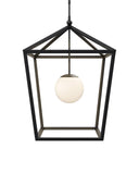 Denison Large Black Outdoor Lantern