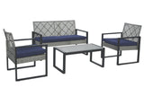 ARVEN Outdoor 4-Piece Patio Furniture Set