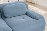 MIA 152'' 4-Seater Sofa with 1 Ottoman