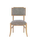 Melanie Blonde Side Chair, Liller Tortoise