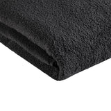100% Cotton Quick Dry 12 Piece Bath Towel Set, Black