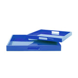 Saint Tropez Square Tray Set of 2 - Classic Navy