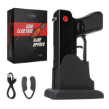 Electric Gun Wine Corkscrew Bottle Opener (Black)