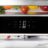 ZLINE 72" Panel Ready Built-In Bottom Freezer Refrigerator,Water Dispenser, Ice Maker, RBIT-72