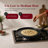 3-Piece Breakfast Set — Crepe Pan + 2 Frying Pans
