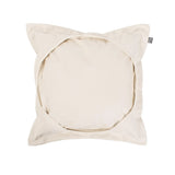 Puff Ottoman Cover Pana Natural/Natural -Cover Only