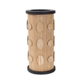 Robin Baron Winfield Wooden Candle Holder- Large