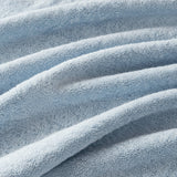 800GSM Ultra-Soft Cotton Absorbent Towel Set, Light Blue