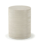 Nobi - Concrete End Table - Taupe