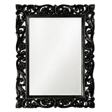 Chateau Mirror - Glossy Black